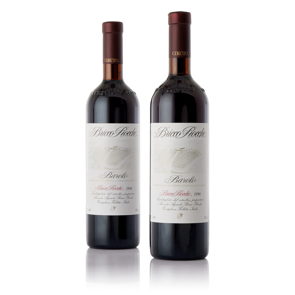 View full screen - View 1 of Lot 6333. Ceretto, Barolo "Vertical" (5 BT).