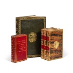 5 ouvrages sur la maison de Bourbon, dont 4 aux armes de la duchesse de Berry.