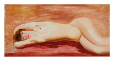 View full screen - View 1 of Lot 55. MOÏSE KISLING | NU ALLONGÉ.