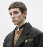  PRADA | RE-NYLON COAT, CASHMERE AND WOOL SWEATER , POPLIN SHIRT, TIE WORN BY ROMAN FIRONOV