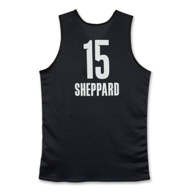 View full screen - View 1 of Lot 85. Reed Sheppard 2025-2026 Game Issued ‘Rising Stars’ Practice Jersey.