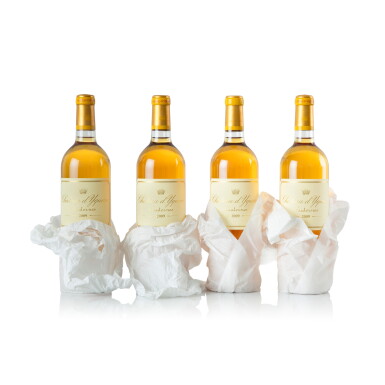 View full screen - View 1 of Lot 520. Château d'Yquem 2009 (4 BT).