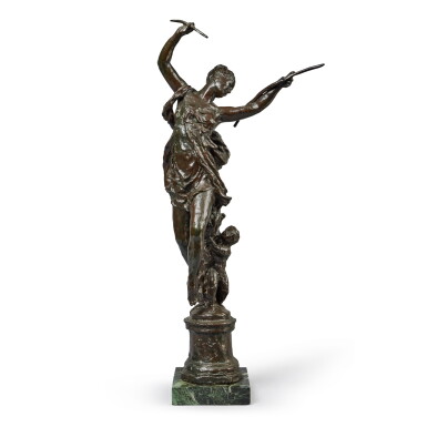 View full screen - View 1 of Lot 413. L’Amour Désarmé (Cupid Disarmed).