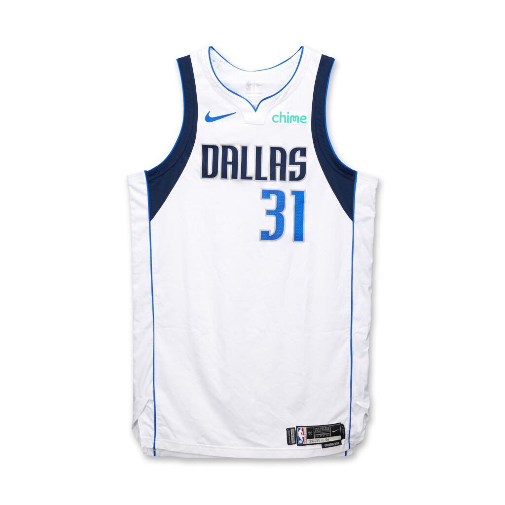 View full screen - View 1 of Lot 6. Klay Thompson Dallas Mavericks 2025-2026 NBA Tip-Off Game Worn Association Edition Jersey.