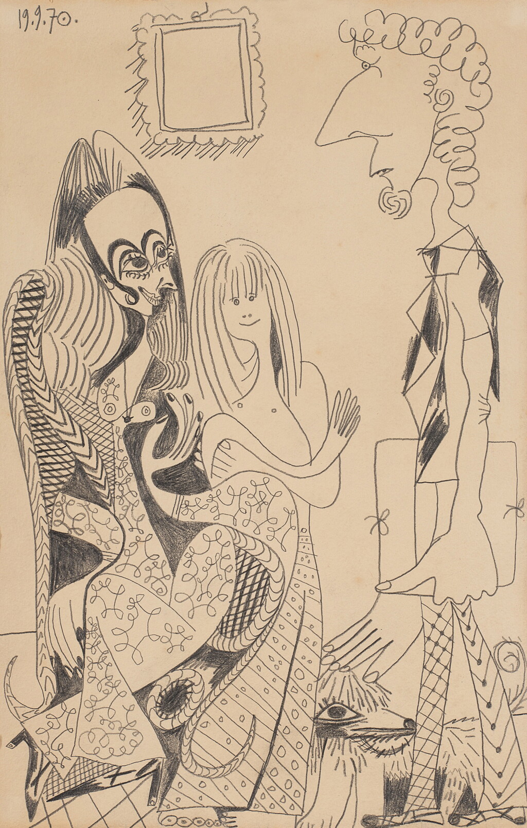 View full screen - View 1 of Lot 120. La Famille de Piero Crommelynck.