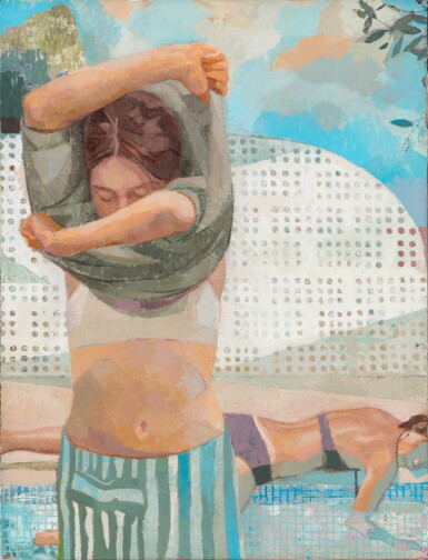 View full screen - View 1 of Lot 2. The Seventh Swim (After Evelyn Dunbar).