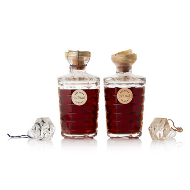 View full screen - View 1 of Lot 6578. Martell Reserve Cognac Crystal Decanter 40.0 abv NV (2 BT70).