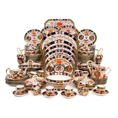 View full screen - View 1 of Lot 1137. An Extensive Royal Crown Derby Imari Part-Dinner, Dessert and Tea Service, Late 19th Century.