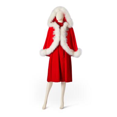 View full screen - View 1 of Lot 176. Kathryn Crosby's Jean Louis Bespoke Christmas Ensemble, 1960s.