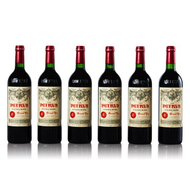 View full screen - View 1 of Lot 3582. Petrus 1999 (6 BT).