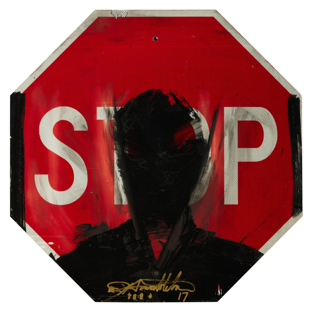 View full screen - View 1 of Lot 468. Untitled (Stop Sign).