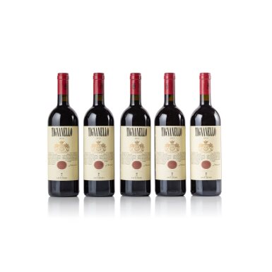 View full screen - View 1 of Lot 587. Tignanello 2012 (5 BT).