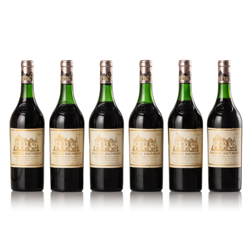 View full screen - View 1 of Lot 67. Château Haut Brion 1964 (12 BT).