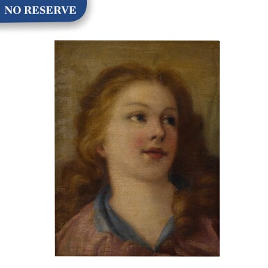View full screen - View 1 of Lot 585. Head of a young girl.