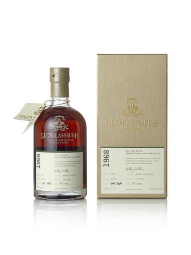 View full screen - View 1 of Lot 6047. Glenglassaugh Rare Cask Release #1601 Aged 45 Years 44.3 abv 1968 (1 BT70).