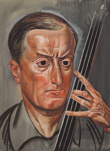 View full screen - View 1 of Lot 71. BORIS DMITRIEVICH GRIGORIEV | THE CELLIST.