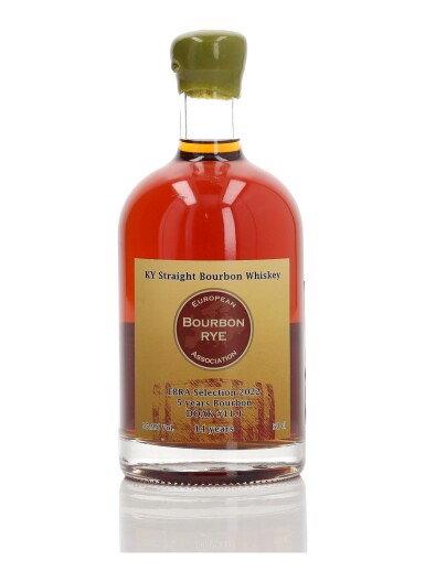 View full screen - View 1 of Lot 217. EBRA Selection #11.1 14 Year Old Straight Bourbon 111.8 Proof NV (1 Bottle 50cl).