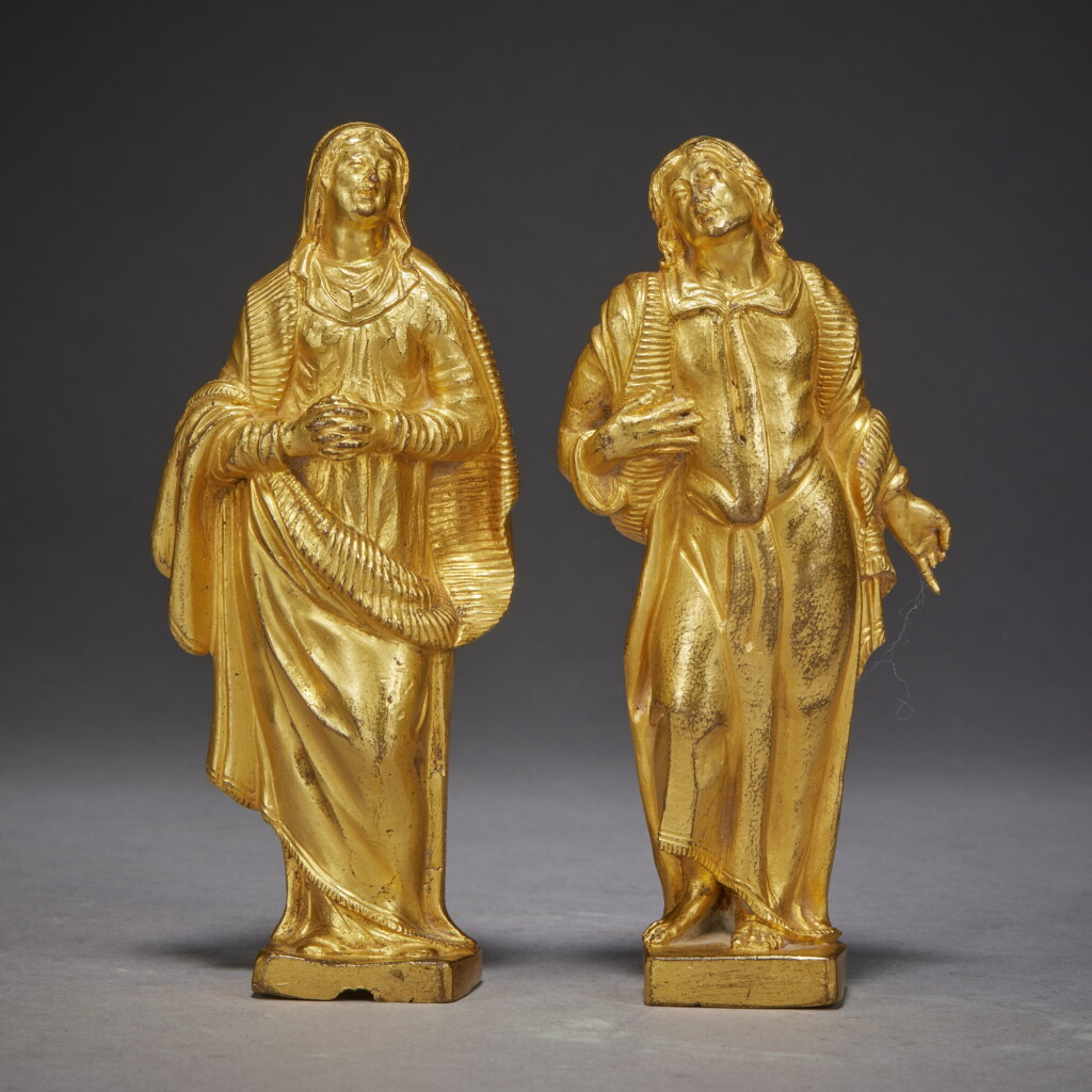 View full screen - View 1 of Lot 578. The Virgin and St. John.