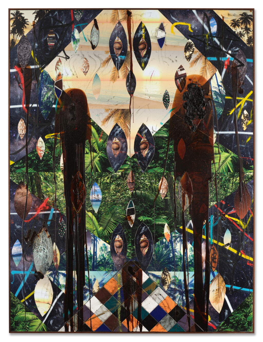 View full screen - View 1 of Lot 581. Untitled Escape Collage.
