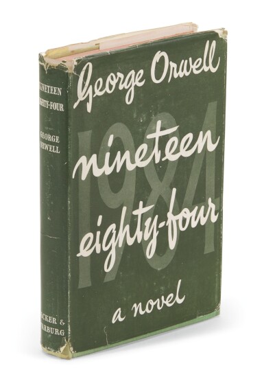 View full screen - View 1 of Lot 131. Orwell, Nineteen Eighty-Four, 1949.