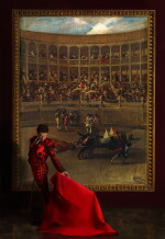 Matias Tejela after Francisco de Goya y Lucientes "El Arrastre del Toro”