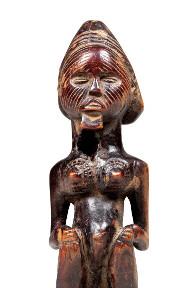 View full screen - View 1 of Lot 127. Statette, Téké, République Démocratique du Congo | Teke figure, Democratic Republic of the Congo.