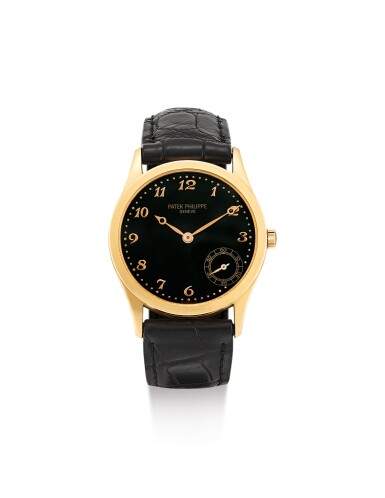 View full screen - View 1 of Lot 36. PATEK PHILIPPE | REFERENCE 5026, A PINK GOLD WRISTWATCH, MADE IN 1997.