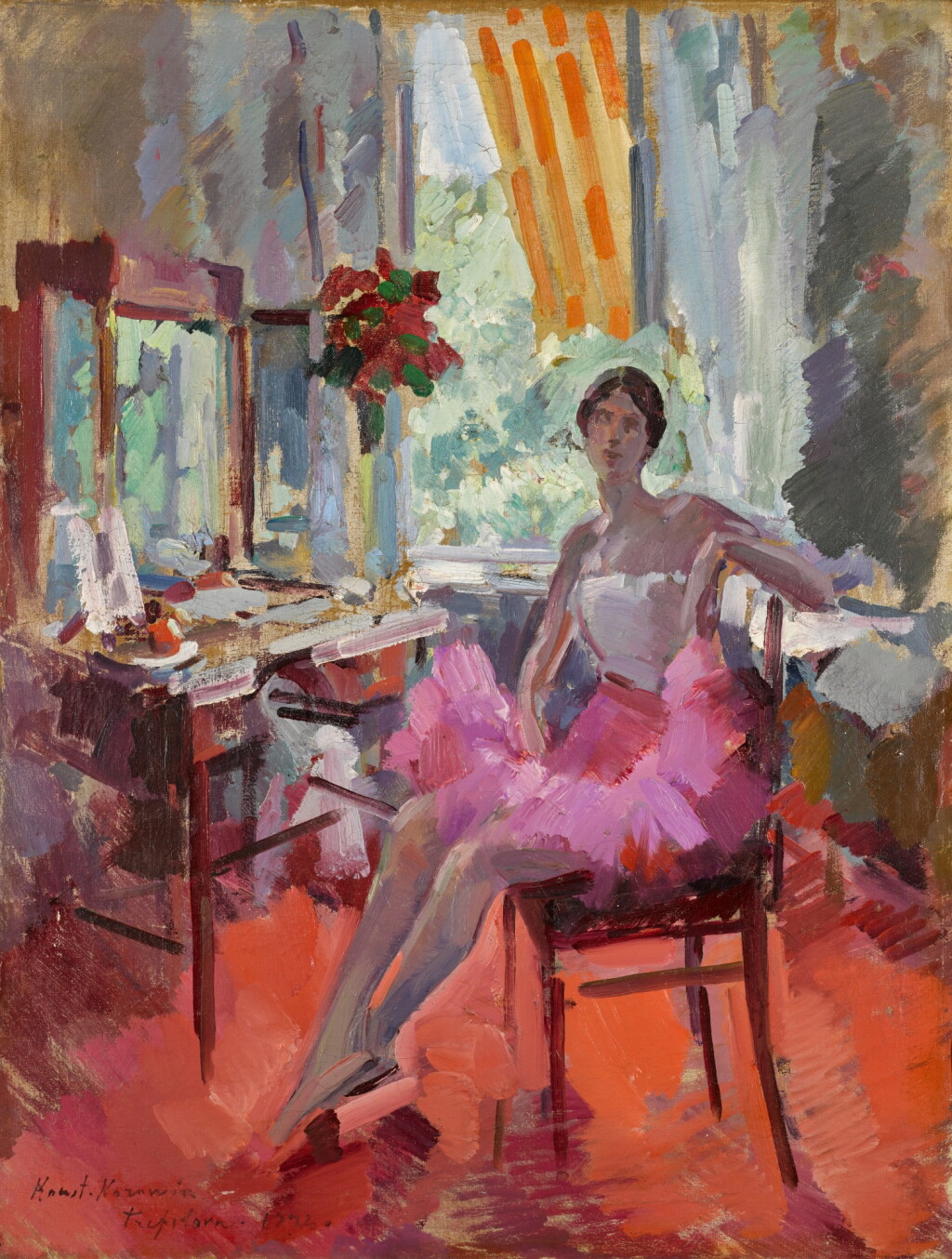 View full screen - View 1 of Lot 69. Portrait of the Ballerina Vera Trefilova.