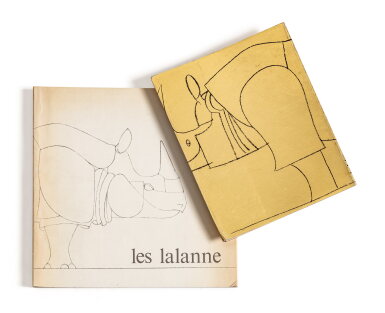 View full screen - View 1 of Lot 93. Les Lalanne : deux catalogues d'exposition.