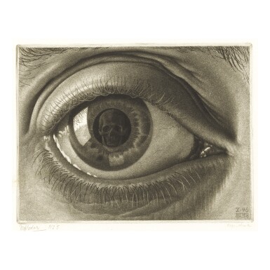 View full screen - View 1 of Lot 87. M. C. ESCHER | EYE (B./K./L./W. 344).