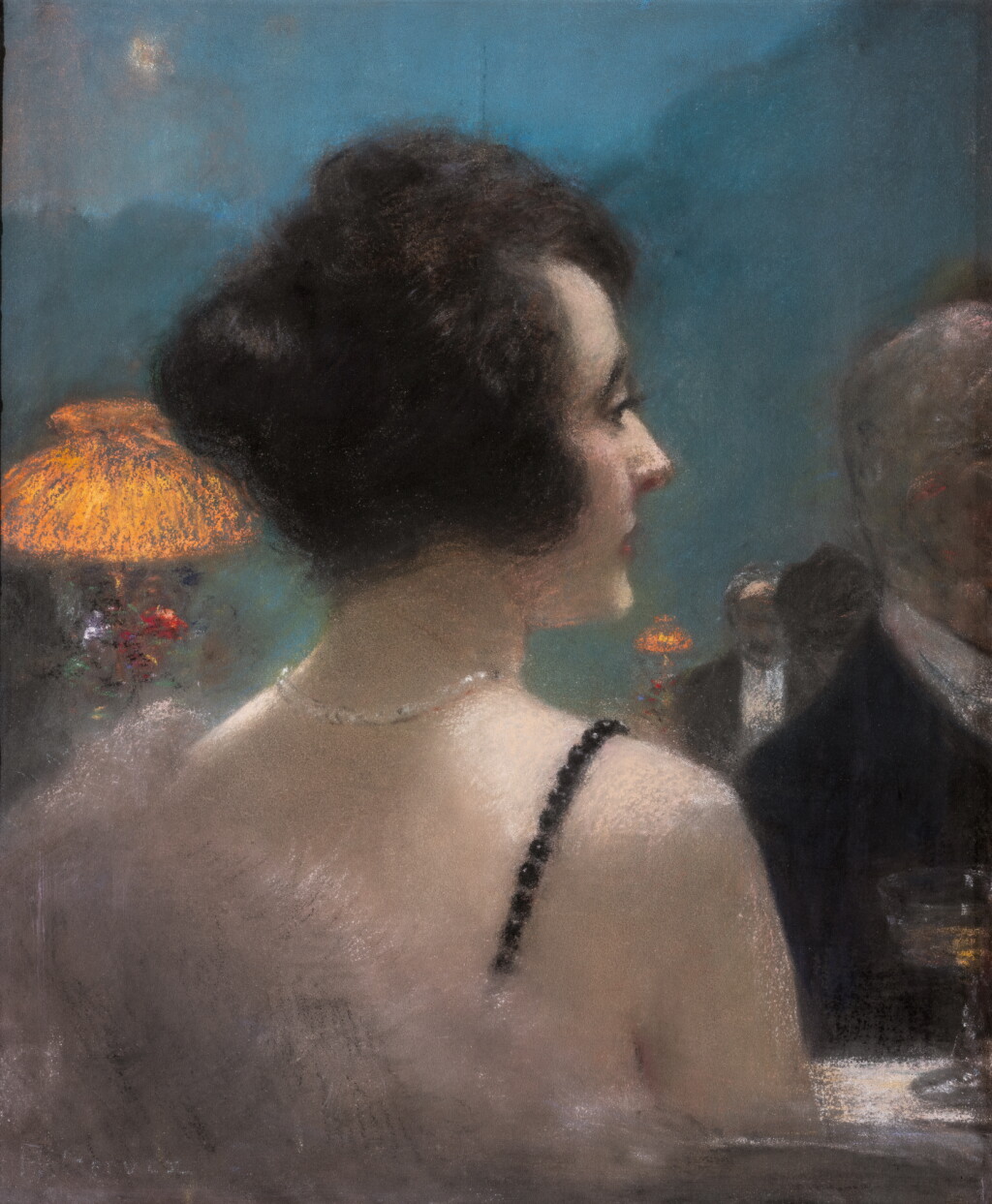View full screen - View 1 of Lot 104. HENRI GERVEX | AN ELEGANT LADY.
