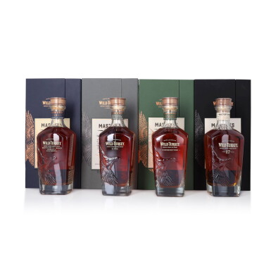 View full screen - View 1 of Lot 427. Wild Turkey Master's Keep Mixed Case NV (4 BT 75cl).