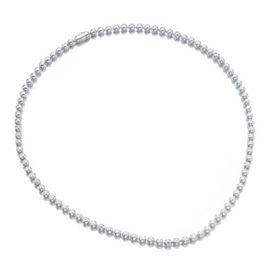 View full screen - View 1 of Lot 273. DIAMOND NECKLACE, CARTIER.