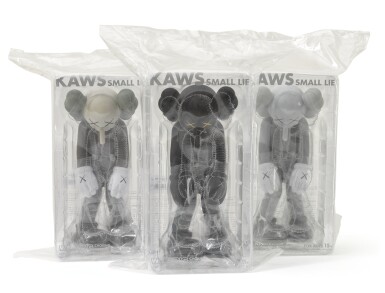 View full screen - View 1 of Lot 9003. KAWS | 小謊言(三件一組)SMALL LIE (SET OF THREE).