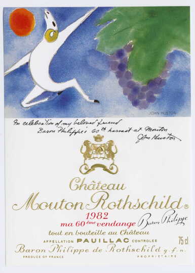 View full screen - View 1 of Lot 368. Château Mouton Rothschild 1982 (6 BT).