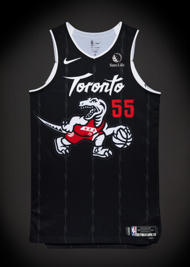 View full screen - View 1 of Lot 61. Alijah Martin ‘Rookie Debut’ Toronto Raptors 2025-2026 Game Worn City Edition Jersey.