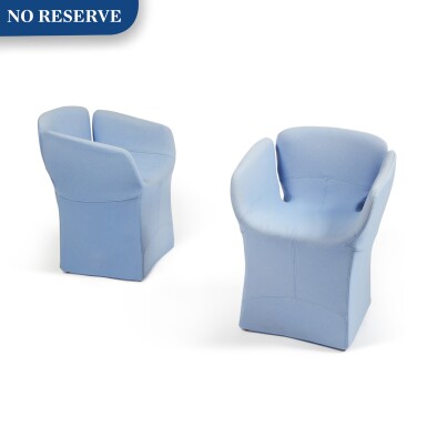 View full screen - View 1 of Lot 289. Pair of "Bloomy" Armchairs.