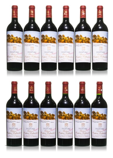 View full screen - View 1 of Lot 176. Château Mouton Rothschild 2004 (12 BT).