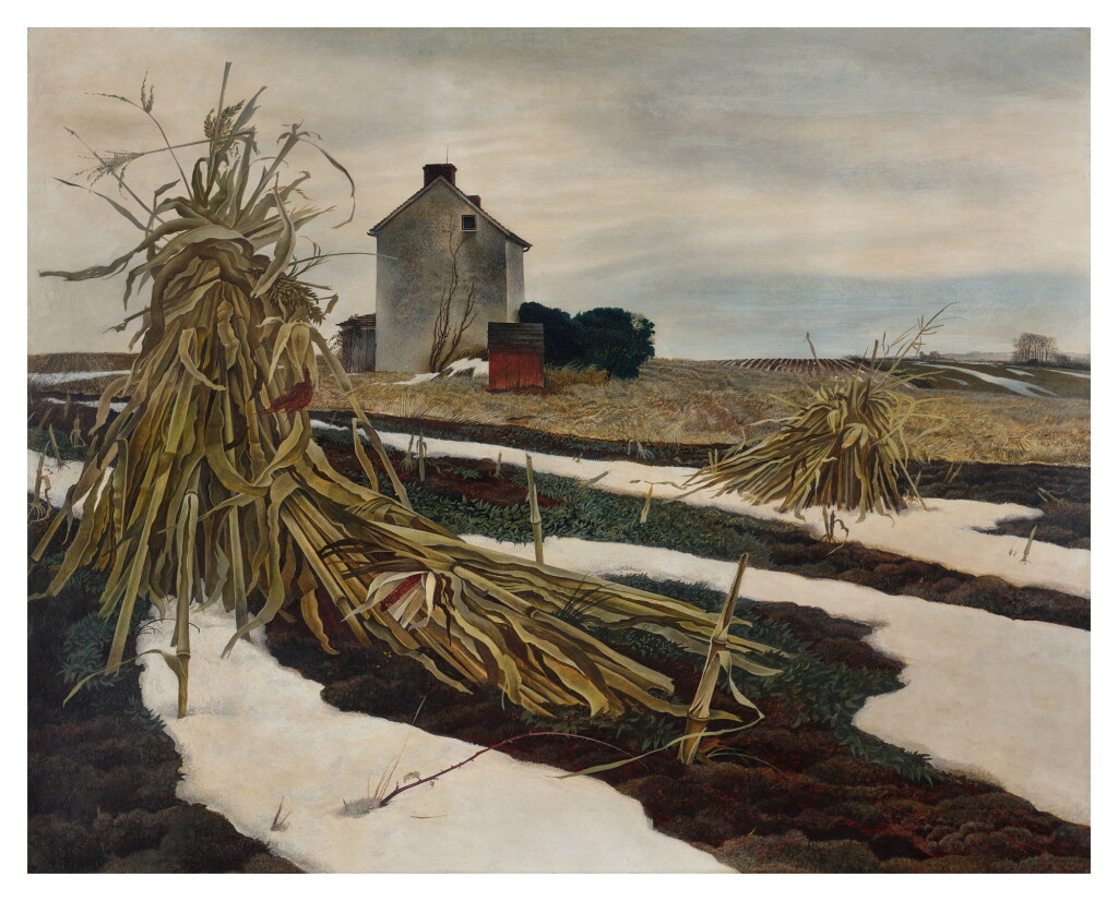 View full screen - View 1 of Lot 353. Winter Corn Fields.