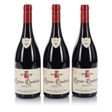 View full screen - View 1 of Lot 324. Charmes Chambertin 2019 Domaine Armand Rousseau (3 BT).