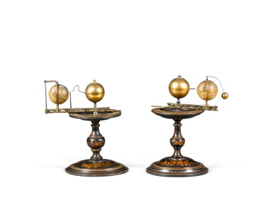 View full screen - View 1 of Lot 175. A rare Louis XVI tellurium, Charles Francois Delamarche, Paris, circa 1785.