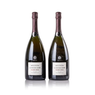 View full screen - View 1 of Lot 393. Bollinger Grande Année Rosé 2012 (2 MAG).