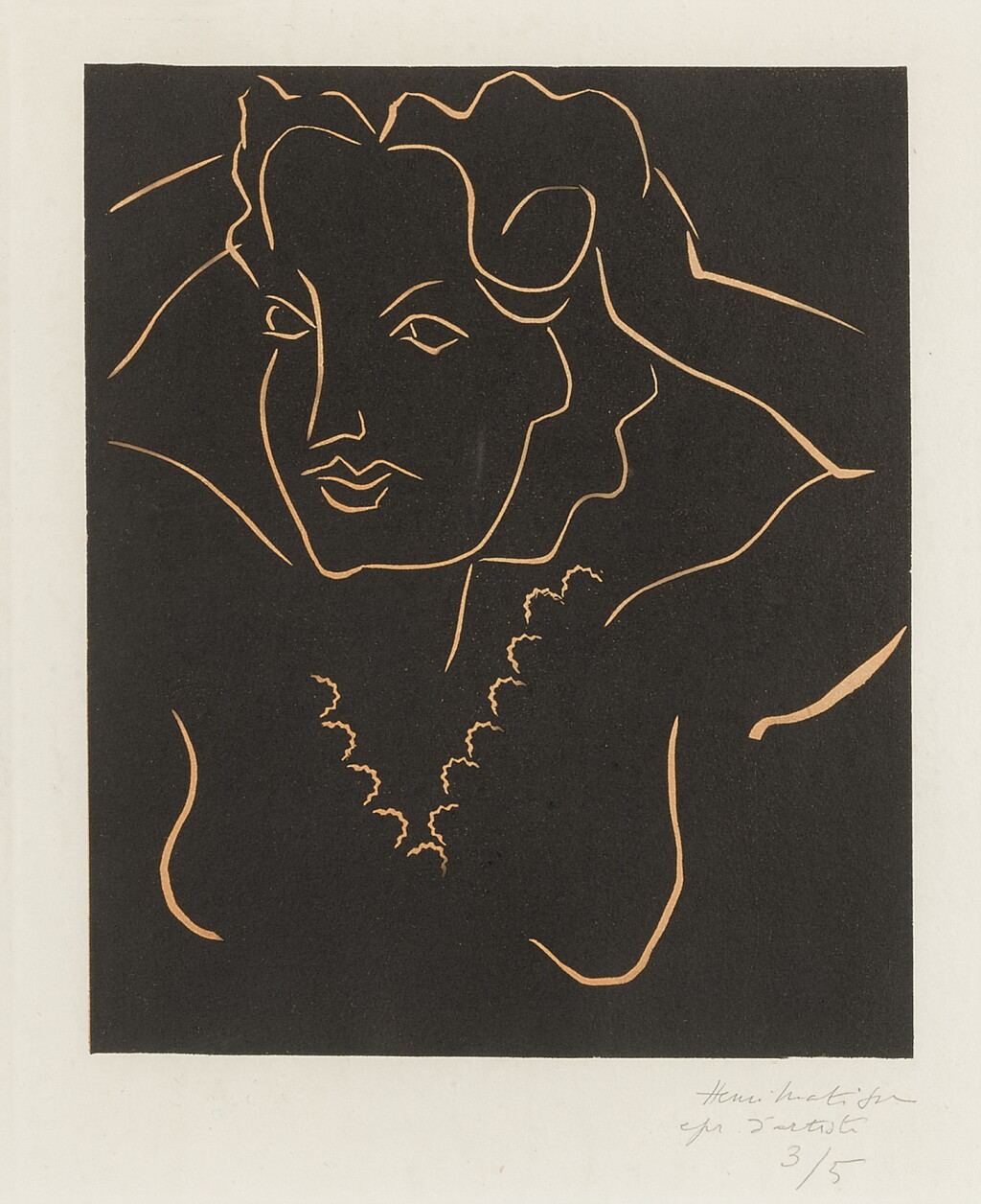 View full screen - View 1 of Lot 171. HENRI MATISSE | DIANE (D. 713).