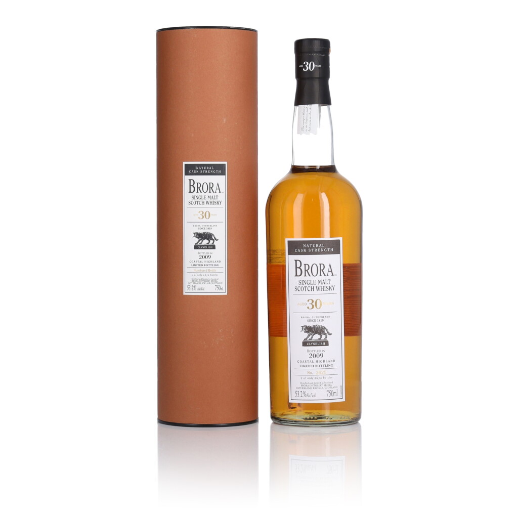 View full screen - View 1 of Lot 1103. Brora 30 Year Old 2009 Release 53.2 abv NV (1 bt 75cl).