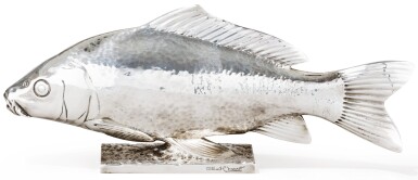 View full screen - View 1 of Lot 116. ALBERT CHEURET | FISH, CIRCA 1925.