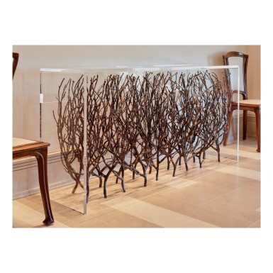 View full screen - View 1 of Lot 59. Console de Jardin.