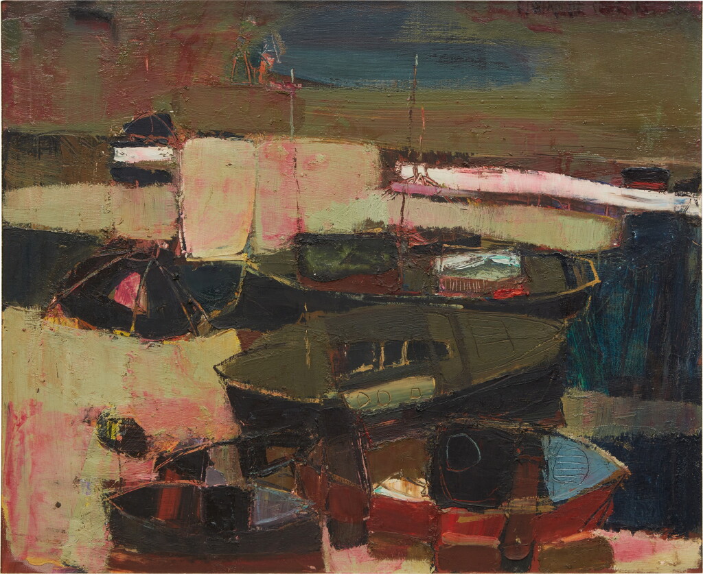 View full screen - View 1 of Lot 565. Boats at Newport #2 .