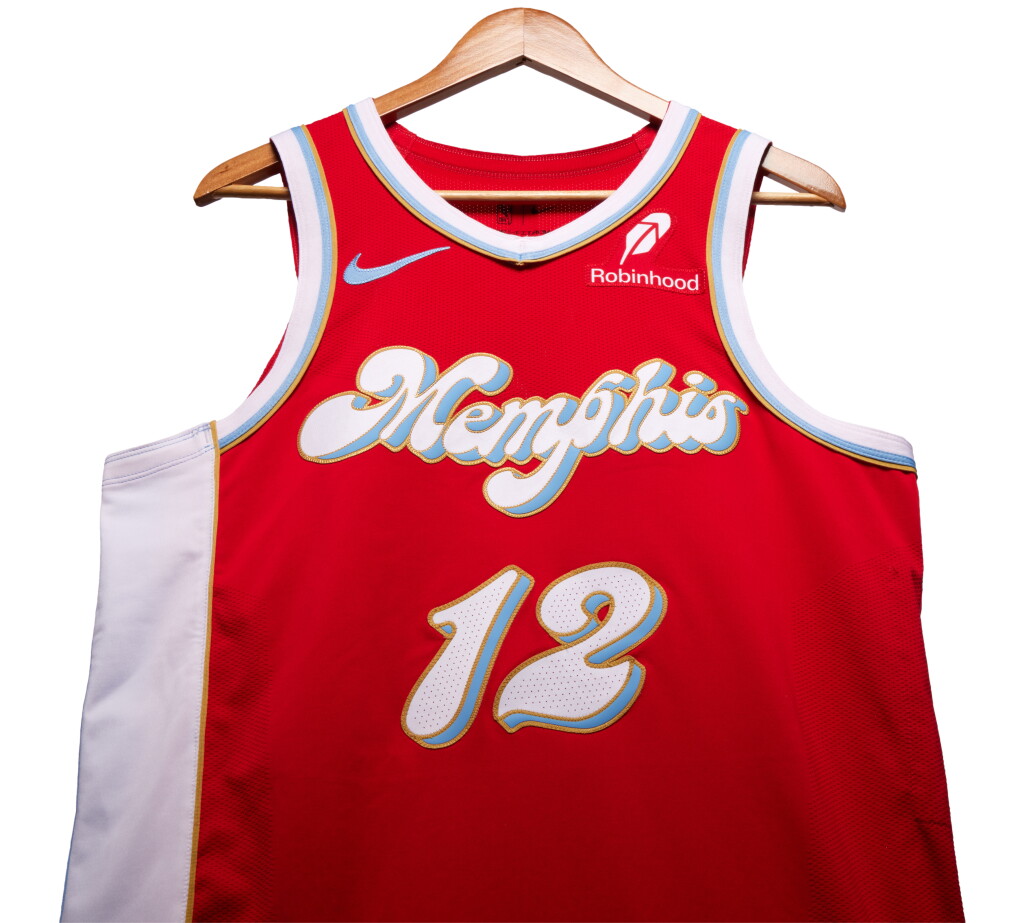 View full screen - View 1 of Lot 125. Ja Morant Memphis Grizzlies 2024-2025 Game Worn City Edition Jersey .