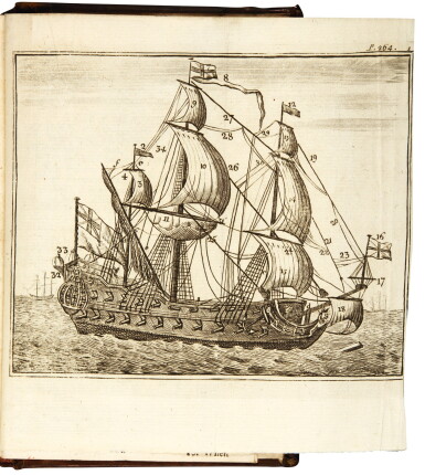 View full screen - View 1 of Lot 296. Maritime, 4 volumes by Digges, Mountaine and O'Loghlen.