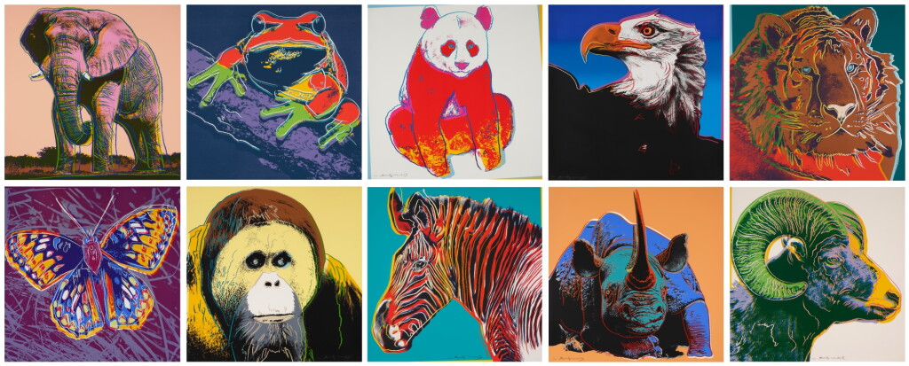 View full screen - View 1 of Lot 12. Endangered Species.
